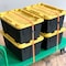 Wrap-It Saw-Tooth Straps - 12-foot (6-Pack) Orange - Lashing Straps with Easy to Use Buckle A106-ST-12OR - alternate 6